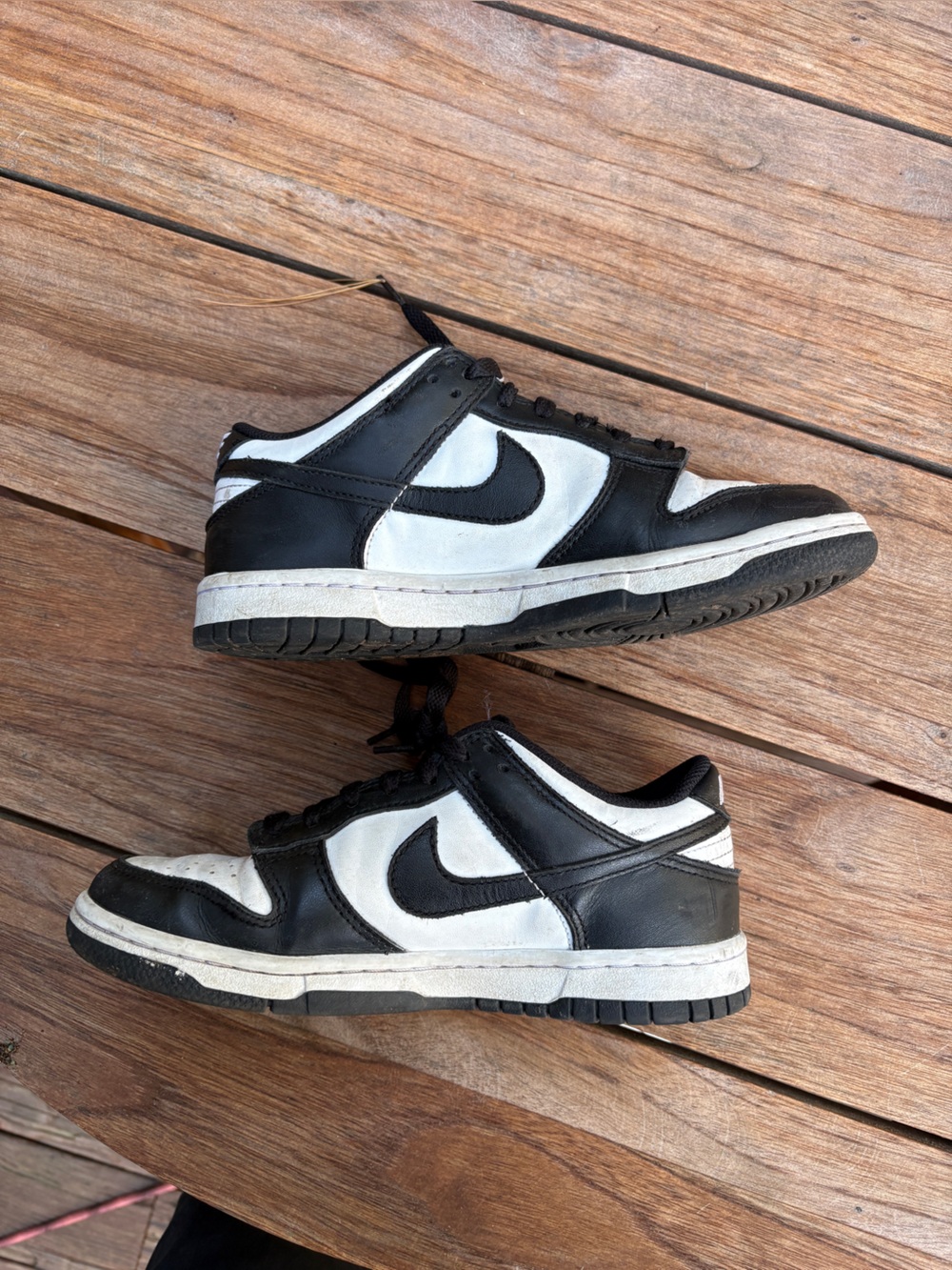 Big Kids’ Nike Dunk Low, “Panda”